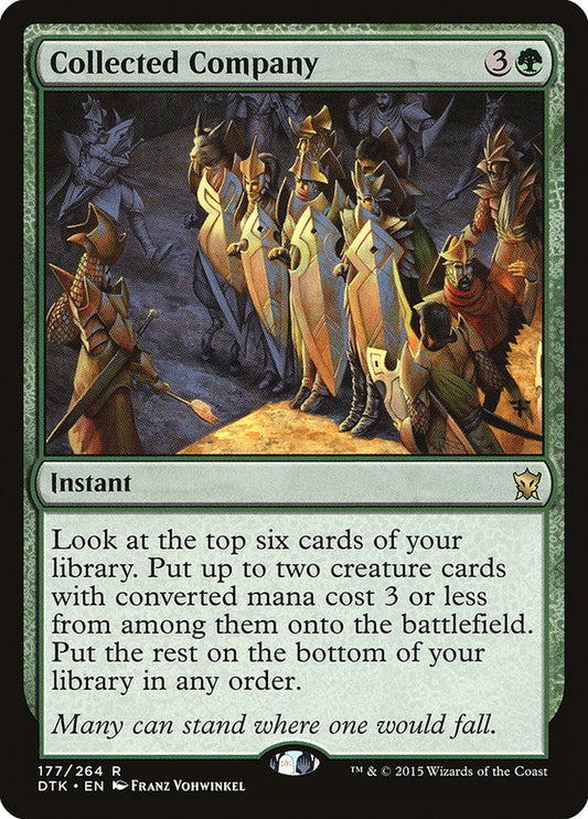 Collected Company [Dragons of Tarkir] [Foil]
