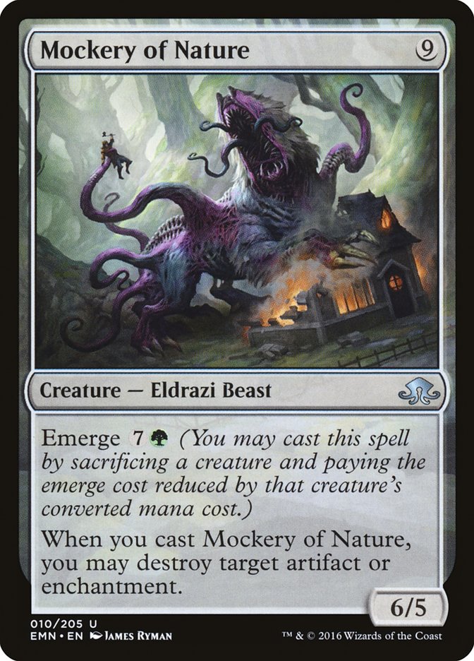 Mockery of Nature [Eldritch Moon] [Foil]