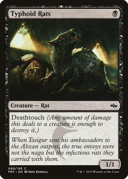 Typhoid Rats [Fate Reforged] [Foil]