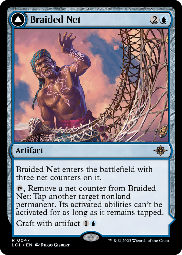 Braided Net // Braided Quipu [The Lost Caverns of Ixalan] [Foil]