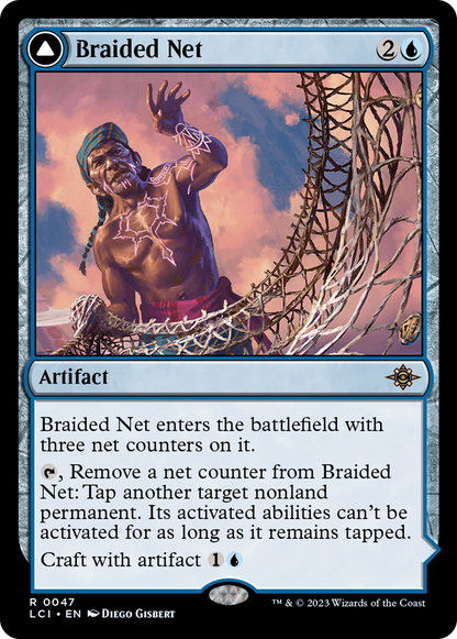 Braided Net // Braided Quipu [The Lost Caverns of Ixalan] [Foil]