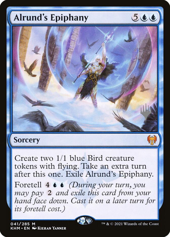 Alrund's Epiphany (Promo Pack) [Kaldheim Promos] [Foil]