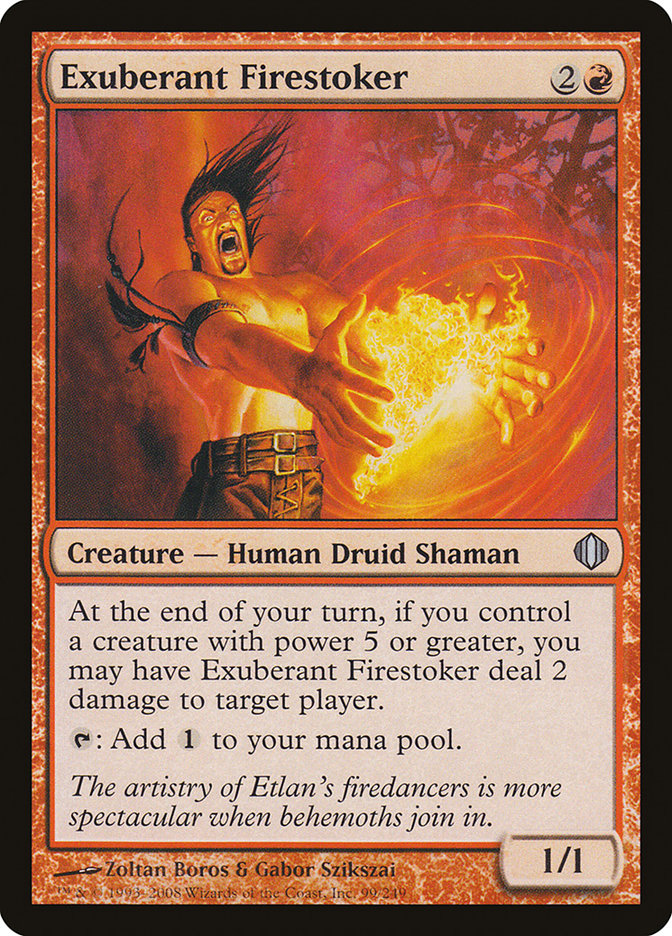 Exuberant Firestoker [Shards of Alara] [Foil]
