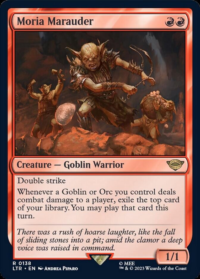 Moria Marauder [The Lord of the Rings: Tales of Middle-Earth] [Foil]
