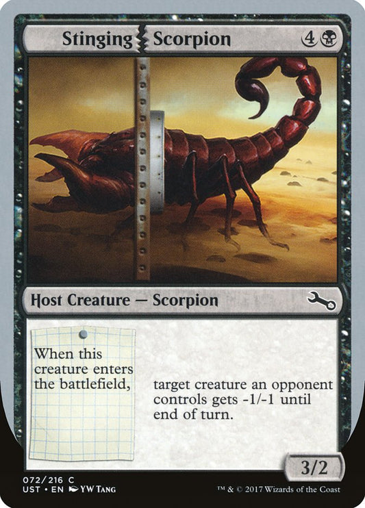 Stinging Scorpion [Unstable] [Foil]