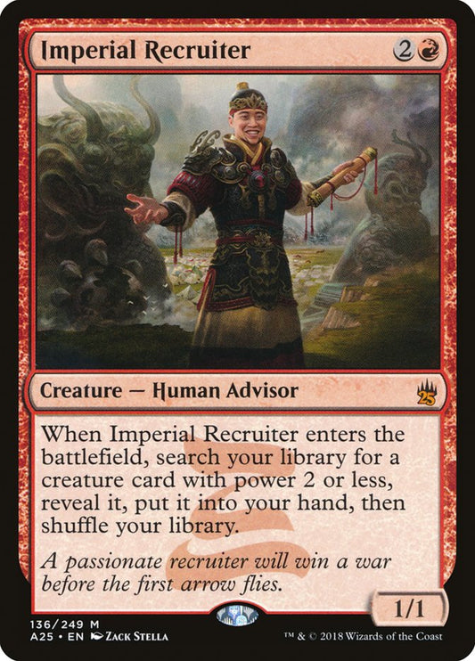 Imperial Recruiter [Masters 25] [Foil]