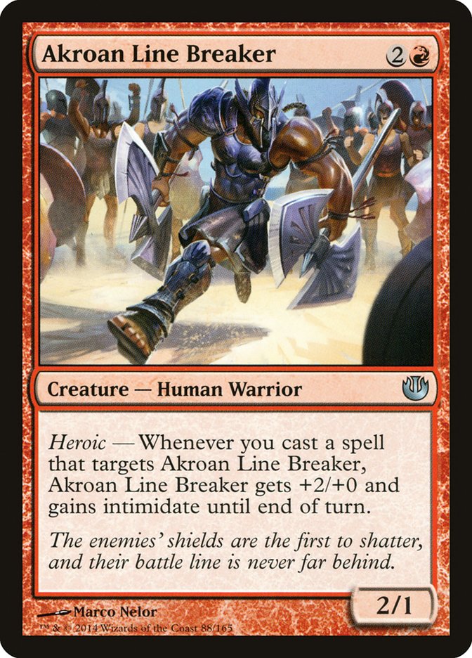 Akroan Line Breaker [Journey into Nyx] [Foil]