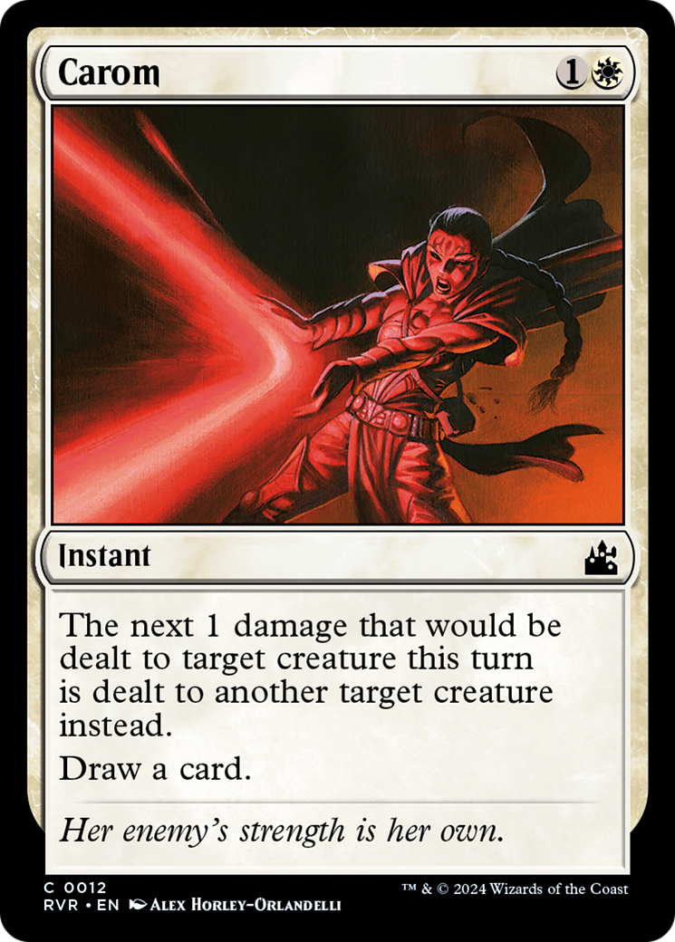 Carom [Ravnica Remastered] [Foil]