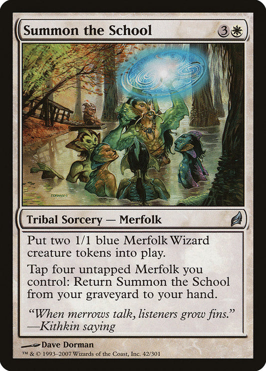 Summon the School [Lorwyn] [Foil]