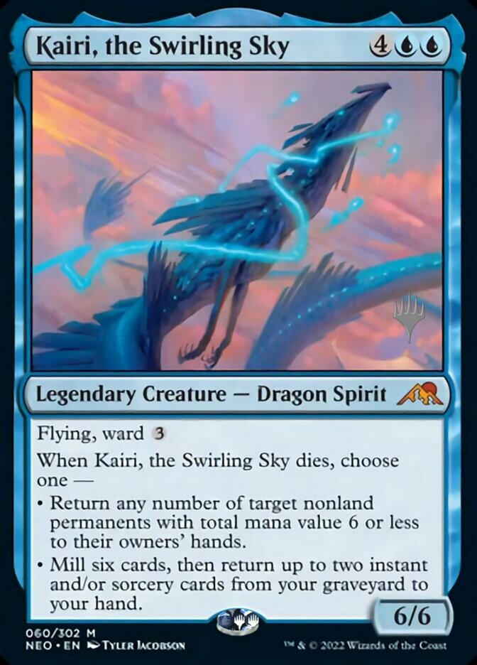 Kairi, the Swirling Sky (Promo Pack) [Kamigawa: Neon Dynasty Promos] [Foil]