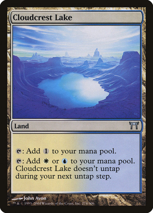 Cloudcrest Lake [Champions of Kamigawa] [Foil]
