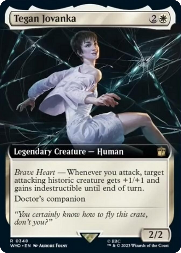 Tegan Jovanka (Extended Art) [Doctor Who] [Foil]