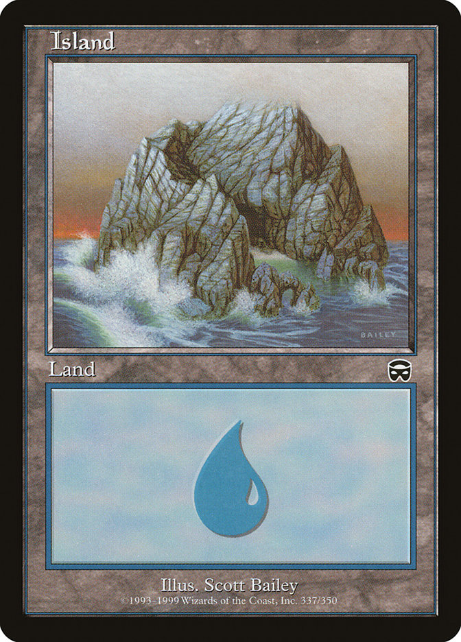 Island (337) [Mercadian Masques] [Foil]