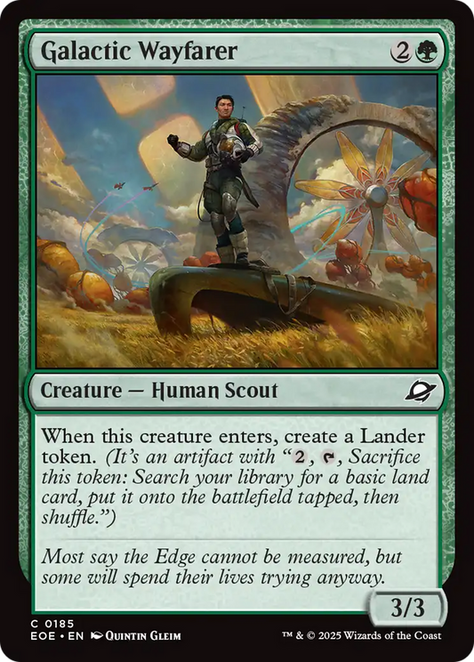 Galactic Wayfarer [Edge of Eternities] [Foil]