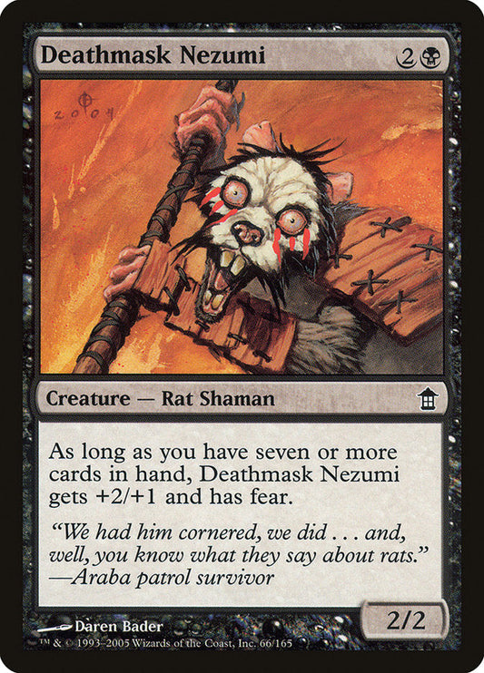 Deathmask Nezumi [Saviors of Kamigawa] [Foil]