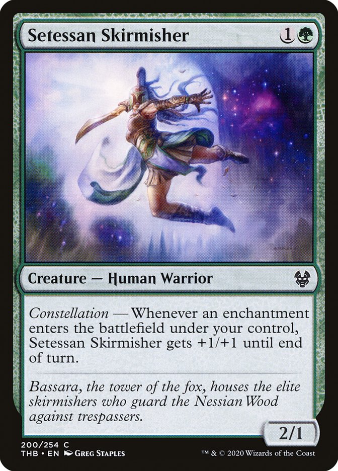 Setessan Skirmisher [Theros Beyond Death] [Foil]