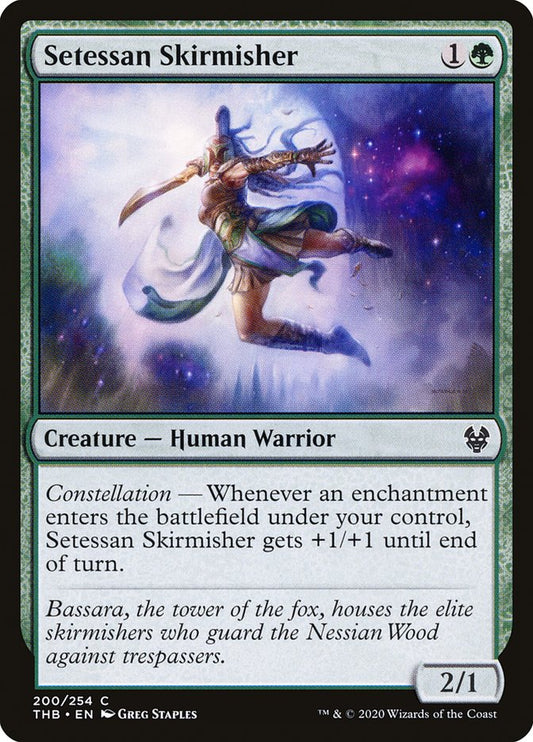 Setessan Skirmisher [Theros Beyond Death] [Foil]