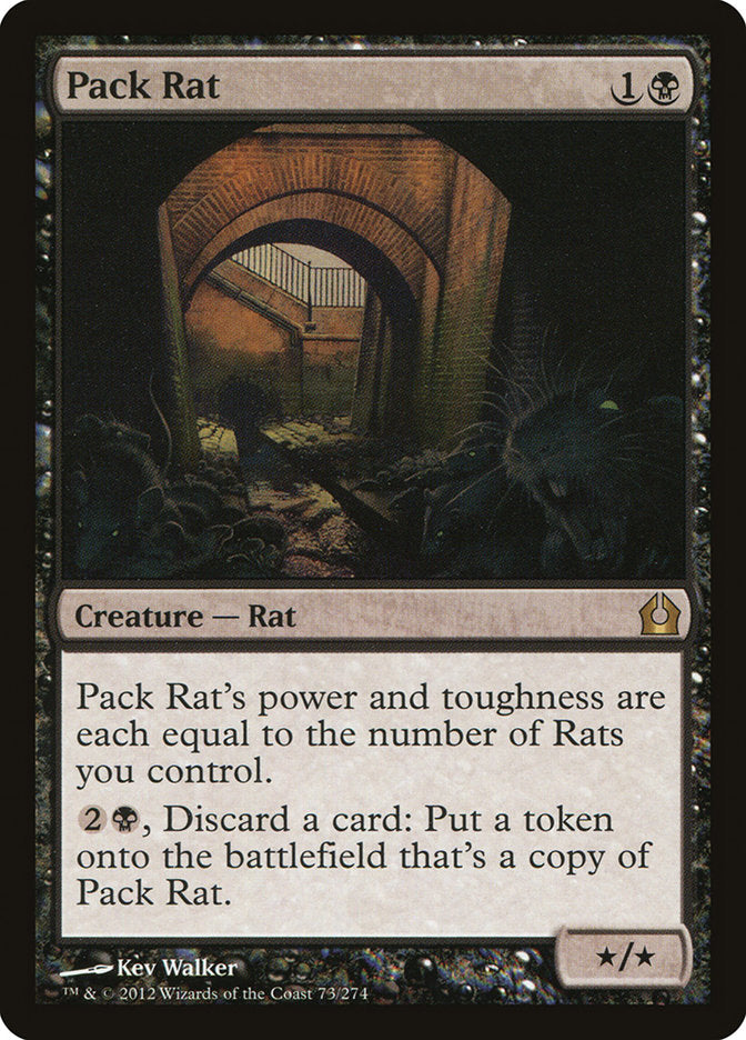 Pack Rat [Return to Ravnica] [Foil]