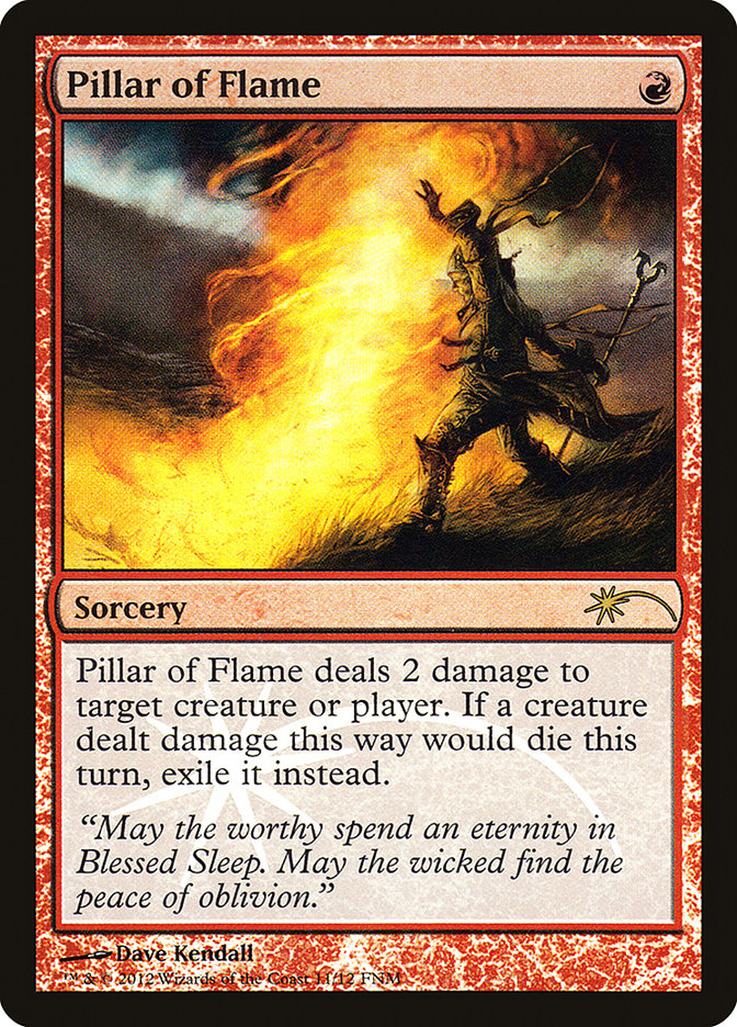 Pillar of Flame [Friday Night Core Set 2012]