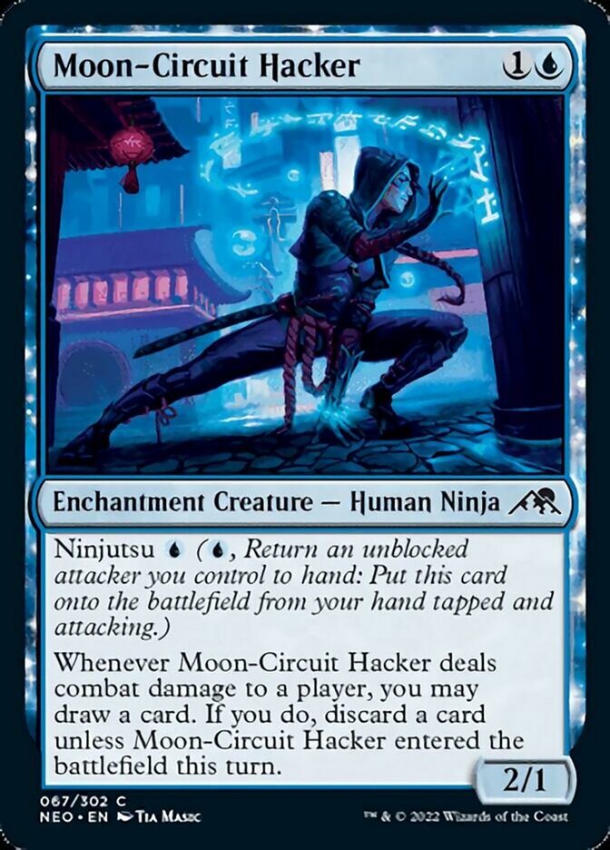 Moon-Circuit Hacker [Kamigawa: Neon Dynasty] [Foil]