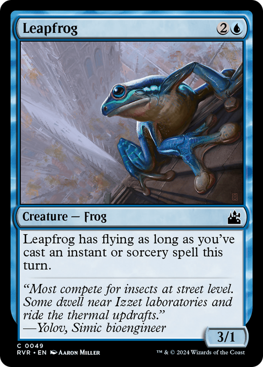Leapfrog [Ravnica Remastered] [Foil]
