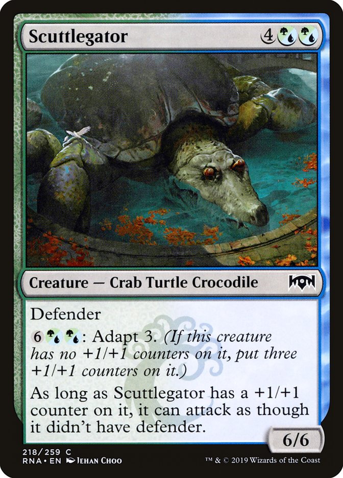 Scuttlegator [Ravnica Allegiance] [Foil]