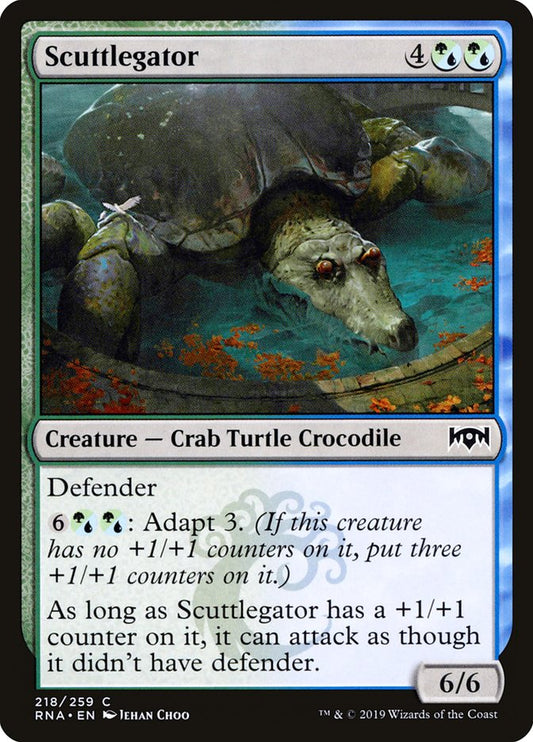 Scuttlegator [Ravnica Allegiance] [Foil]