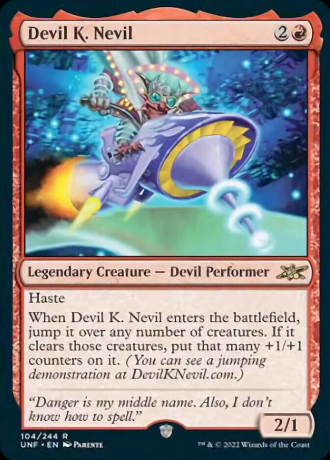 Devil K. Nevil [Unfinity] [Foil]