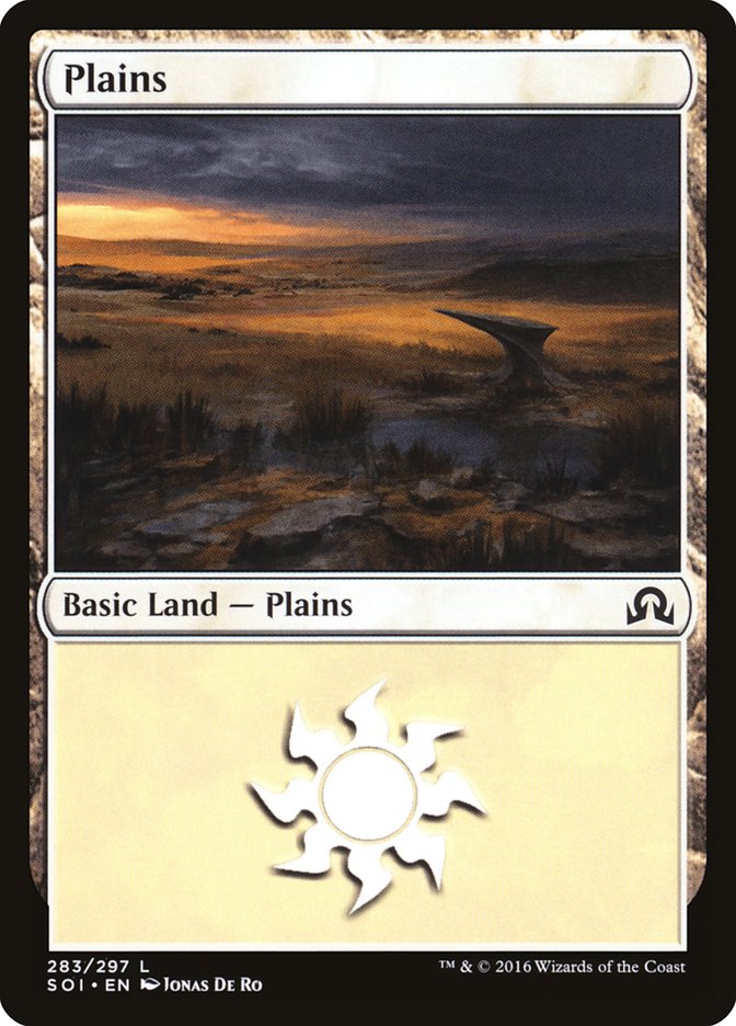 Plains (283) [Shadows over Innistrad] [Foil]