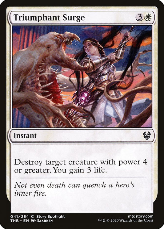 Triumphant Surge [Theros Beyond Death] [Foil]