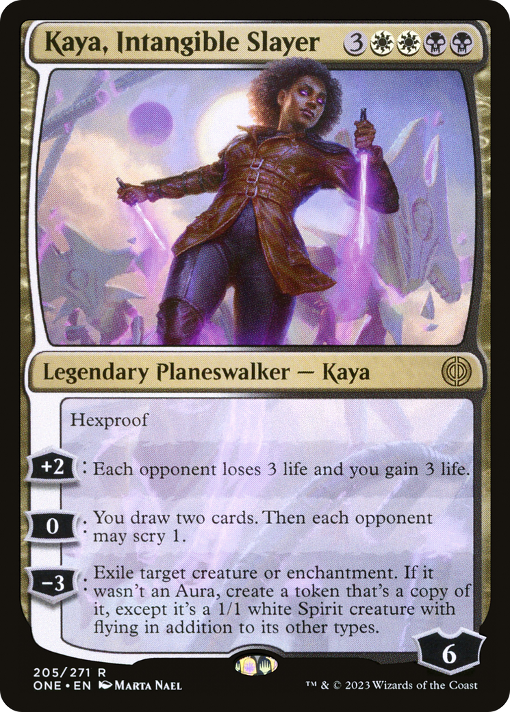 Kaya, Intangible Slayer [Phyrexia: All Will Be One] [Foil]