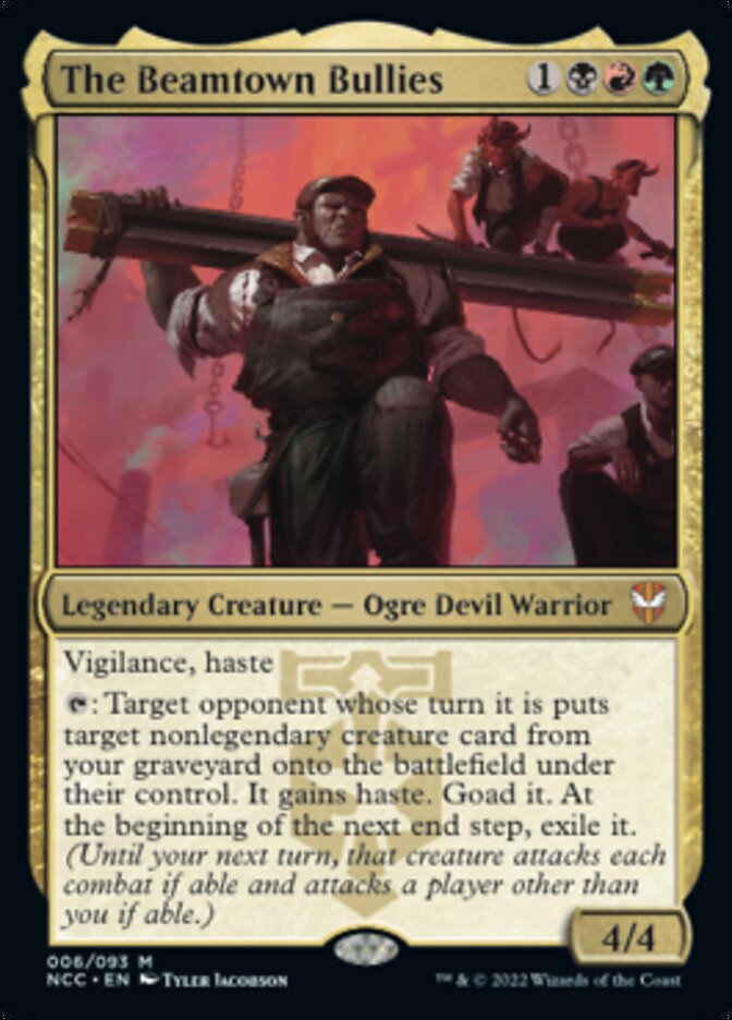 The Beamtown Bullies [Streets of New Capenna Commander] [Foil]