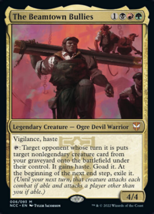 The Beamtown Bullies [Streets of New Capenna Commander] [Foil]