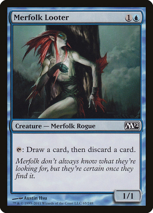 Merfolk Looter [Core Set 2012] [Foil]