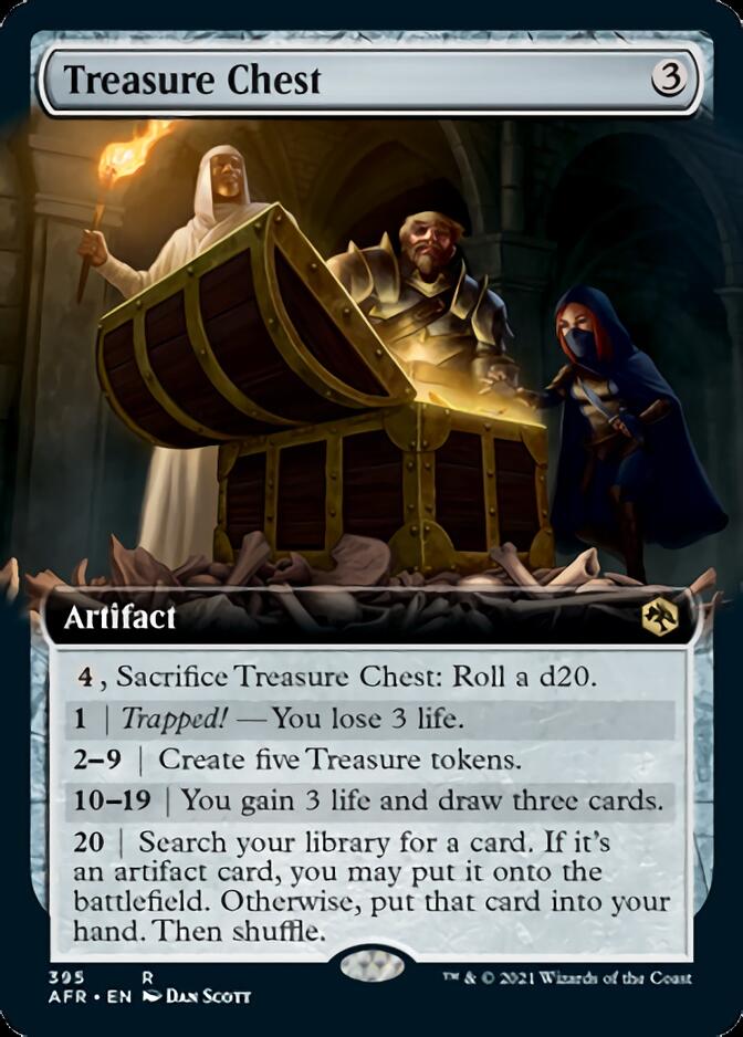 Treasure Chest (Extended Art) [Dungeons & Dragons: Adventures in the Forgotten Realms] [Foil]