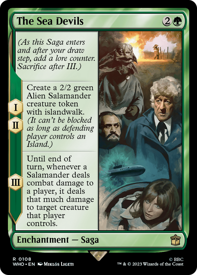 The Sea Devils [Doctor Who] [Foil]