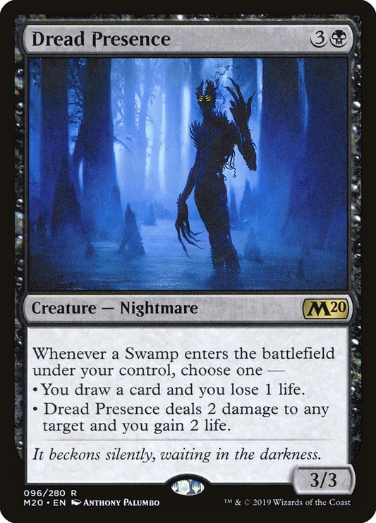 Dread Presence [Core Set 2020] [Foil]