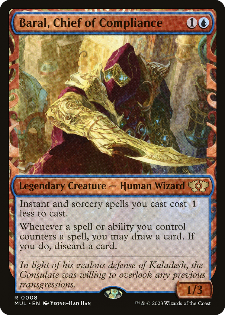 Baral, Chief of Compliance [Multiverse Legends] [Foil]
