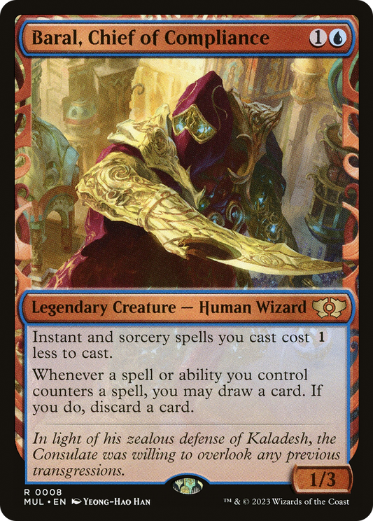 Baral, Chief of Compliance [Multiverse Legends] [Foil]