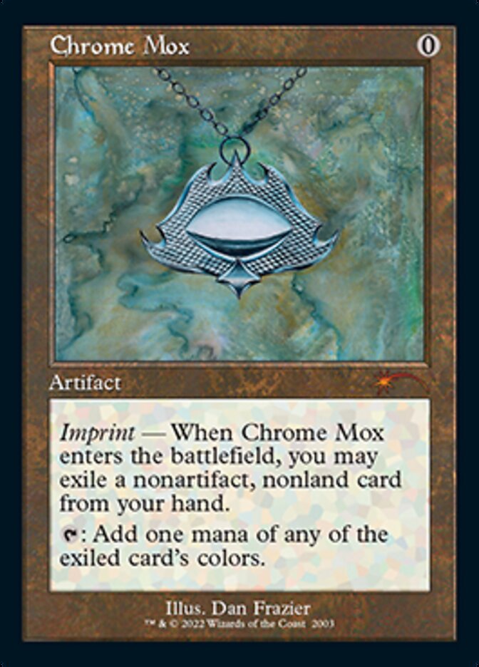 Chrome Mox (Retro) [Secret Lair Countdown Kit] [Foil]
