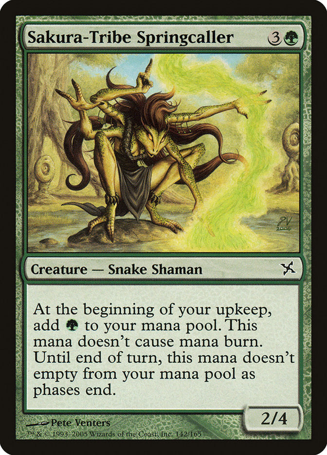 Sakura-Tribe Springcaller [Betrayers of Kamigawa] [Foil]