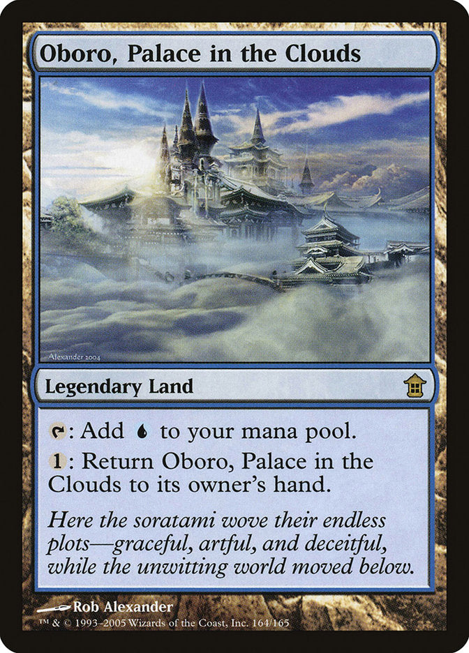 Oboro, Palace in the Clouds [Saviors of Kamigawa] [Foil]