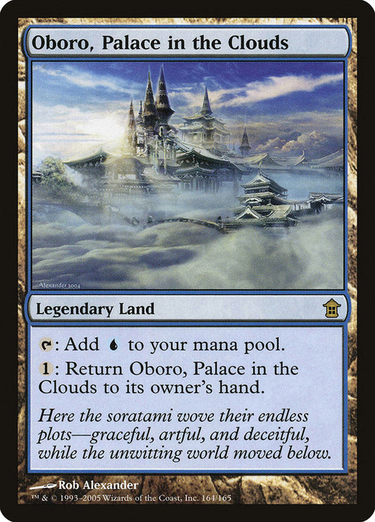 Oboro, Palace in the Clouds [Saviors of Kamigawa] [Foil]