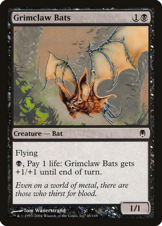 Grimclaw Bats [Darksteel] [Foil]