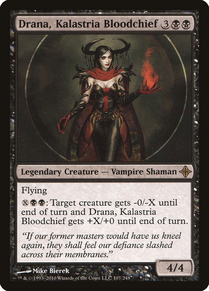 Drana, Kalastria Bloodchief [Rise of the Eldrazi] [Foil]