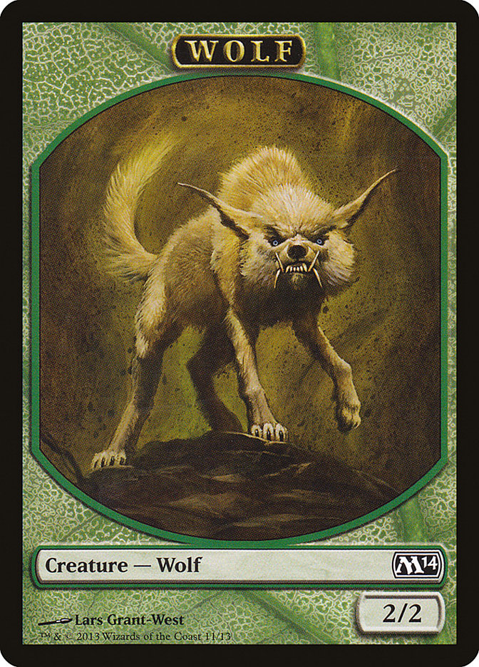 Wolf Token [Core Set 2014 Tokens]