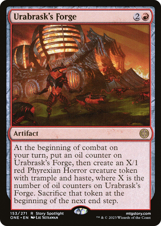 Urabrask's Forge [Phyrexia: All Will Be One] [Foil]