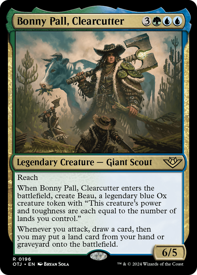 Bonny Pall, Clearcutter [Outlaws of Thunder Junction] [Foil]