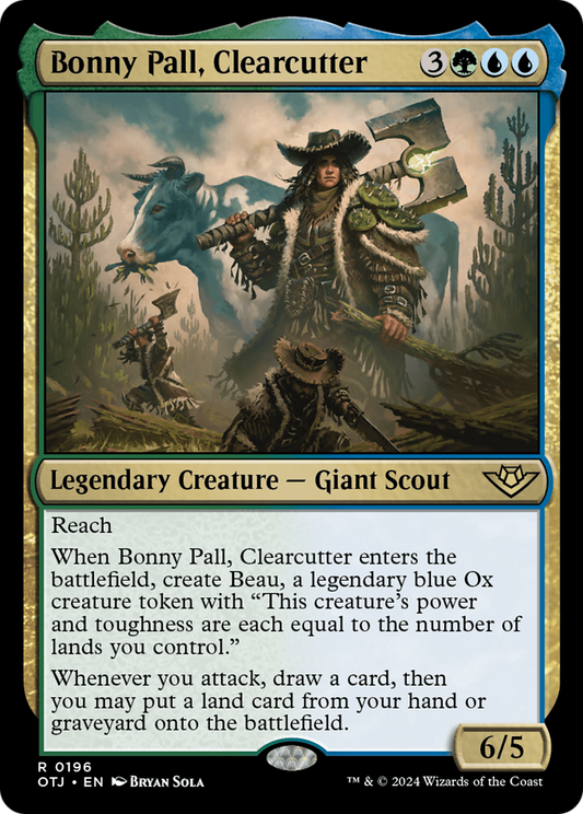 Bonny Pall, Clearcutter [Outlaws of Thunder Junction] [Foil]