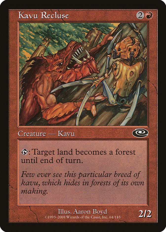 Kavu Recluse [Planeshift] [Foil]